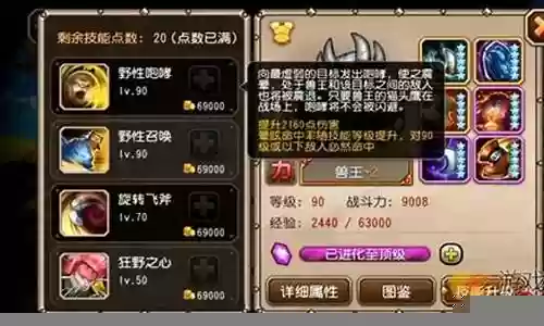 兽王的阵容搭配
