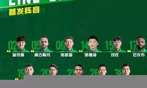 零五年国安阵容搭配