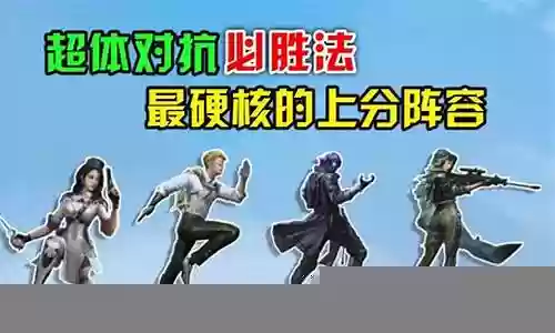 主体对抗阵容搭配