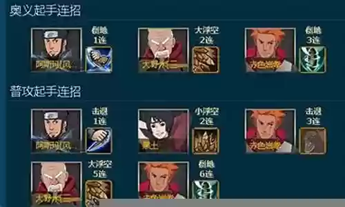 大野木阵容搭配