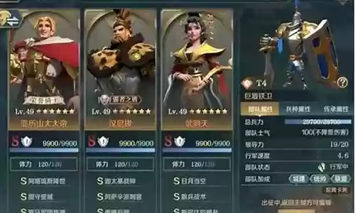 汉尼拔终极阵容搭配