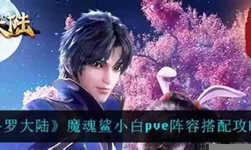 小白pve阵容搭配