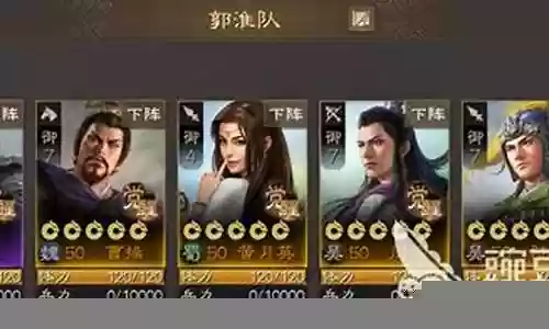 曹操郭淮阵容搭配