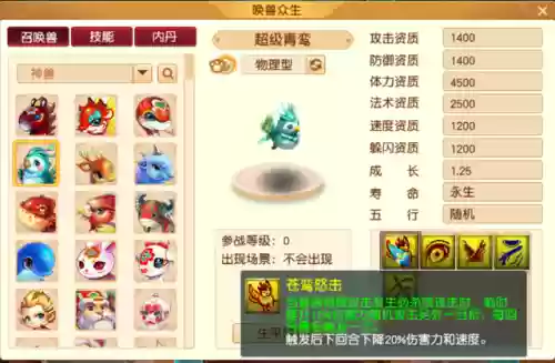 武神兽阵容(神武神兽进阶)插图1