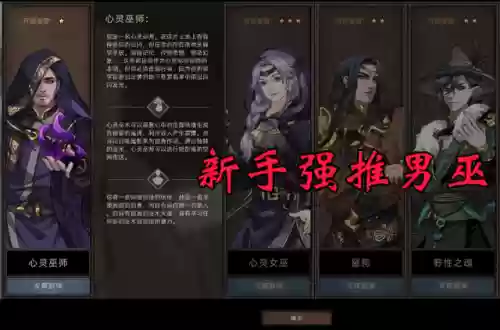 男巫阵容加点(巫师三加点顺序)插图1
