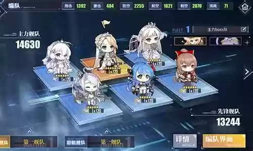 碧蓝航线中后期阵容搭配