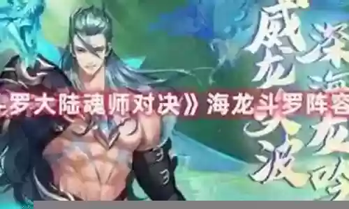 海龙的阵容搭配