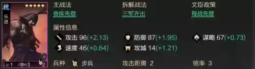 乐进阵容率土之滨(乐进开荒最强阵容)