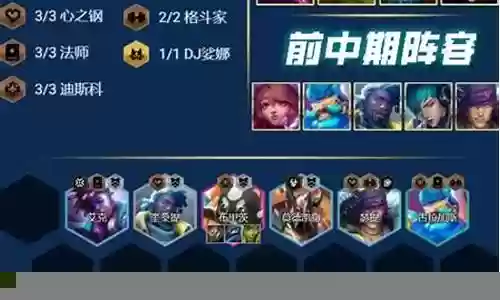 7.5阵容搭配图表