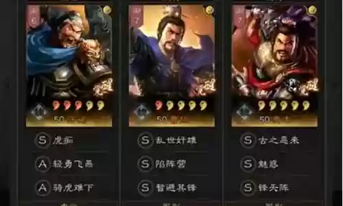 许褚兵书最佳搭配阵容图