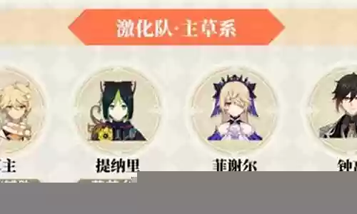 草哥阵容搭配