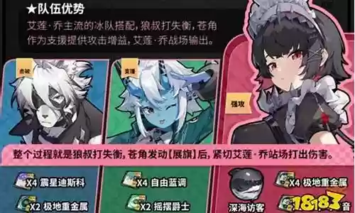 冰莲阵容搭配