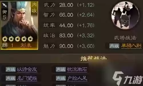 刘表搭配什么阵容