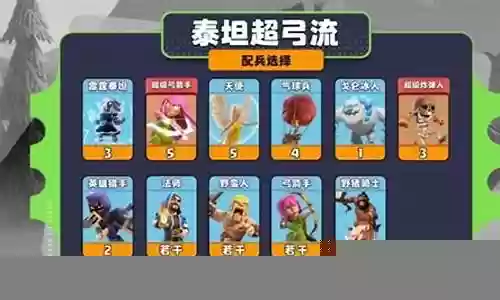 超弓阵容搭配