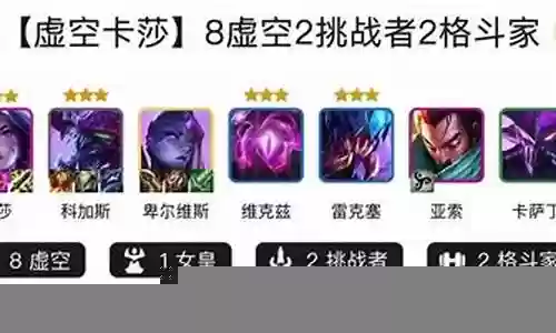 维达最强阵容搭配