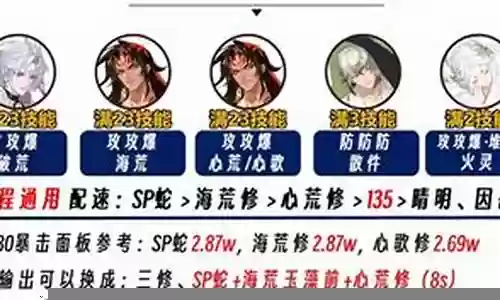 斗技搭配阵容2020