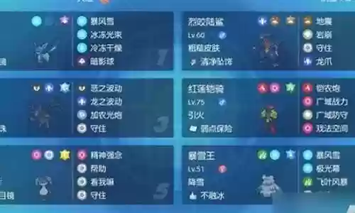 伊布阵容搭配