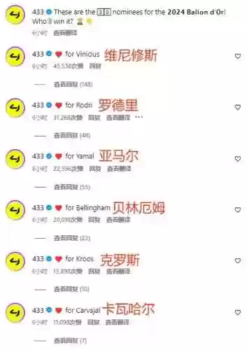 金球433阵容(最佳阵容3133球员选择)插图1