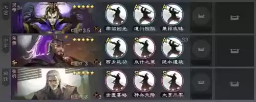 率土之滨 朱 阵容(率土之滨五星朱儁阵容搭配)插图4