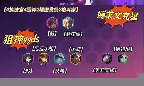 金铲铲之战执法阵容搭配