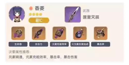 公子阵容2.1(原神0命公子阵容搭配)插图4