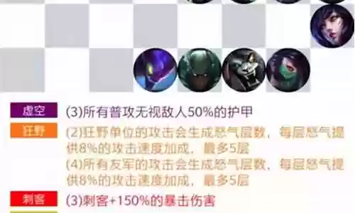 狂野刺阵容搭配