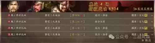 桃园标准阵容(桃园骑顶配战法搭配)插图21
