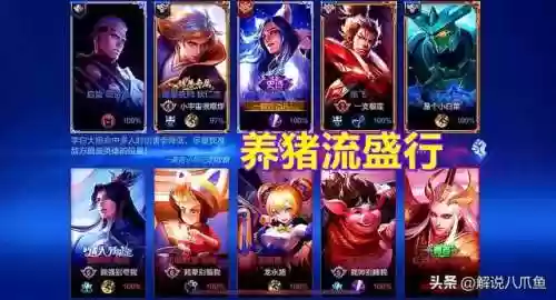 狄仁杰养猪阵容(狄仁杰打肉装怎么出装)