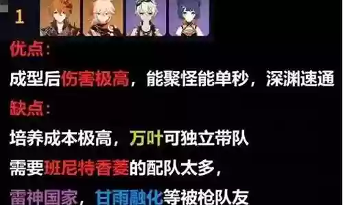 元神帝君阵容搭配
