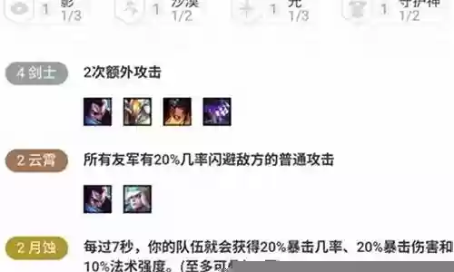 剑士月蚀阵容搭配