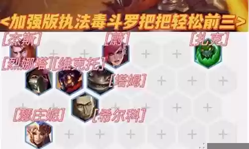 新毒斗阵容搭配攻略