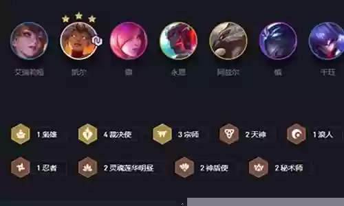 云顶之弈阵容搭配慎