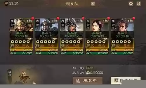 群雄强势阵容搭配图片