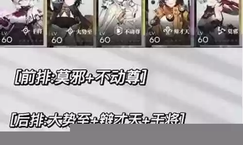 阵容搭配设置推荐选项在哪插图