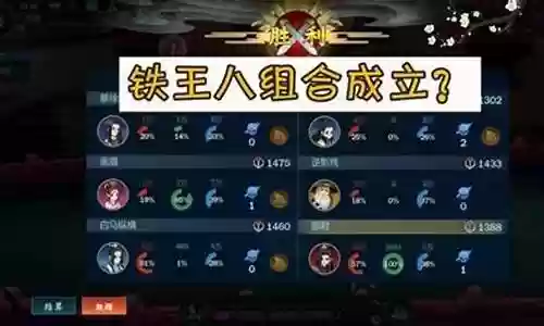 铁王八阵容搭配最新