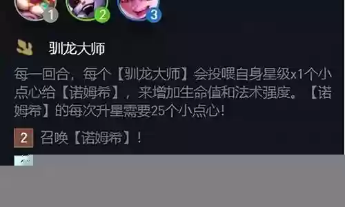 驯龙大师射手阵容搭配图