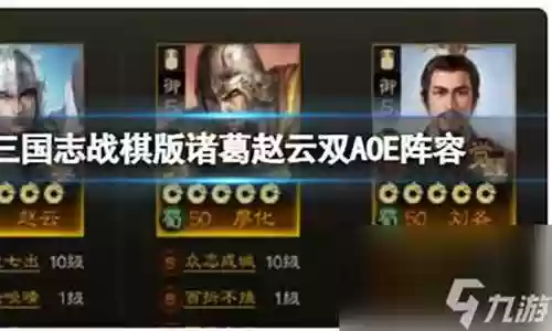 战棋天下成型阵容搭配