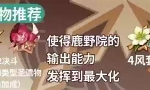 小鹿原神阵容搭配图片