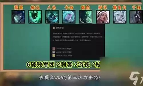 游侠破败军团阵容搭配