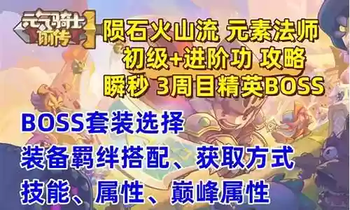 元素骑士新手推荐阵容搭配