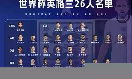 虚拟足球英国队阵容搭配