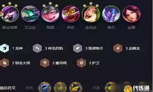 小炮6射手阵容搭配