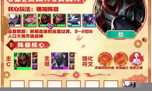 战神劫忍者阵容怎么搭配