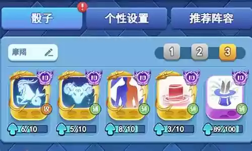 摩羯射手阵容搭配星座