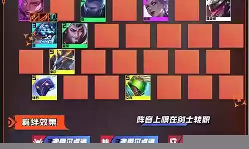 军团5 剑圣阵容搭配攻略