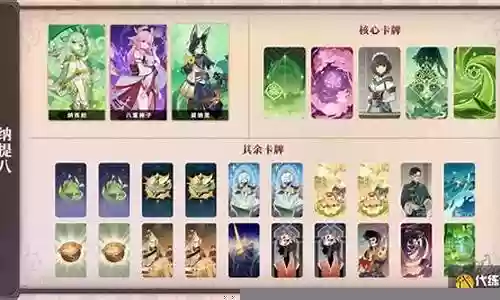 卡维八重阵容搭配