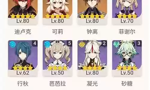 原神阵容搭配什么衣服