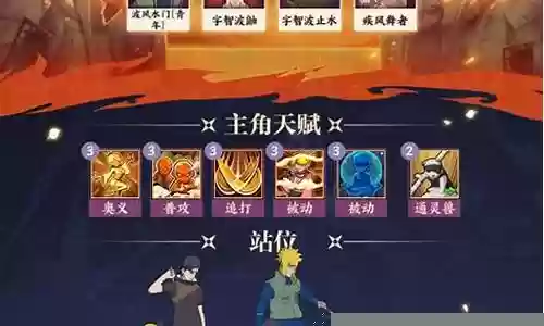 火影新世代水门阵容搭配