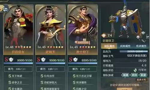 战魂织田阵容怎么搭配插图