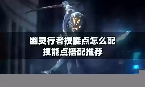 幽灵行者流派搭配推荐阵容